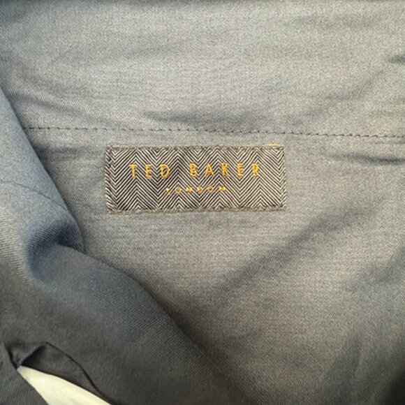 Ted Baker Wool High Suit Jacket Grey - Picture 4 of 5